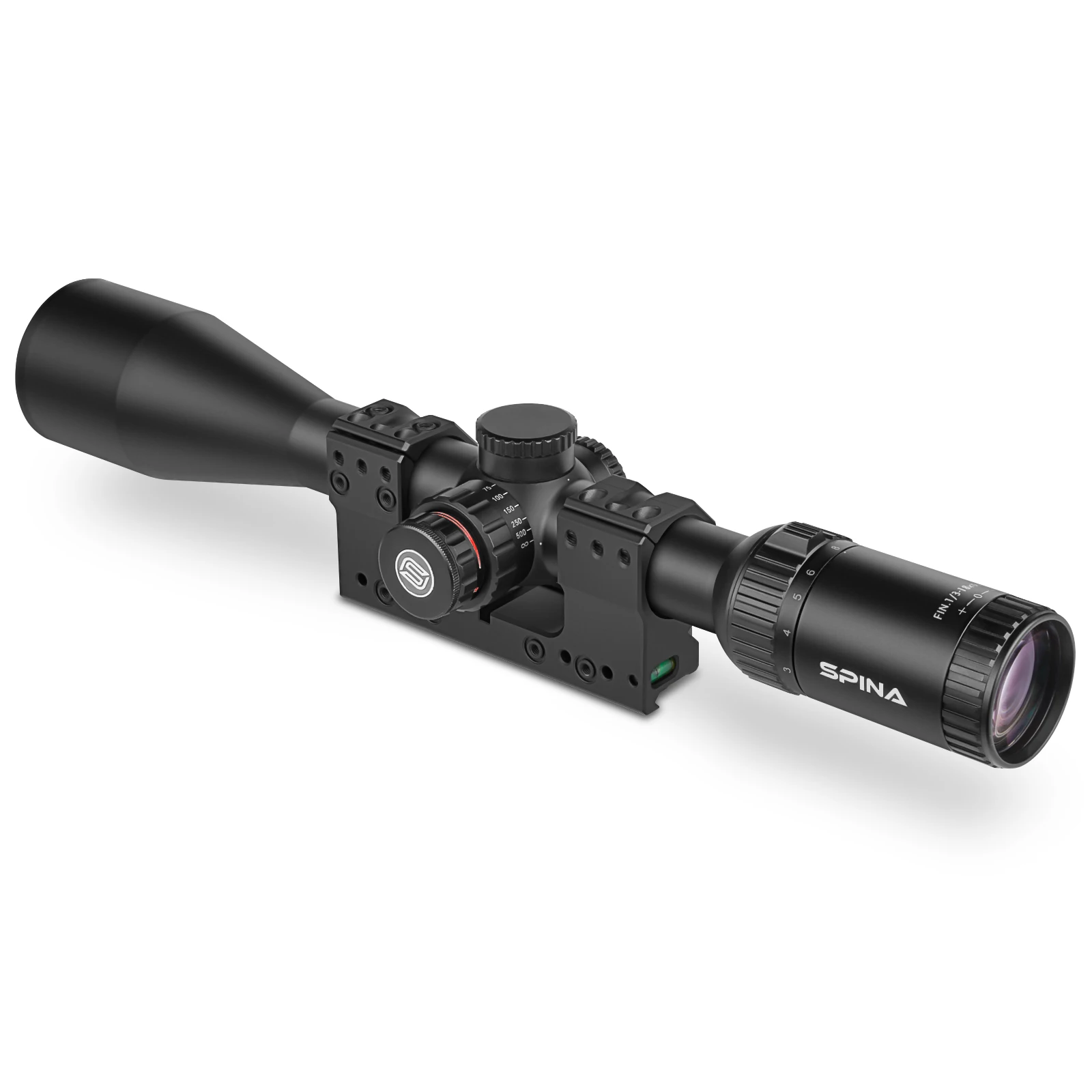 SPINA OPTICS-soportes tácticos para mira telescópica de caza con nivel de burbuja, anillos de alcance de 30mm, aluminio AR15, M4, montaje de alcance de una sola pieza - imagen 2