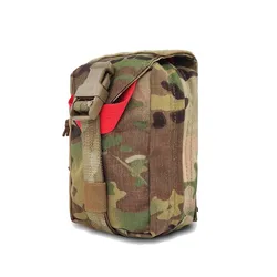 Bolsa IFAK vertical MOLLE para botiquín primeros auxilios táctico