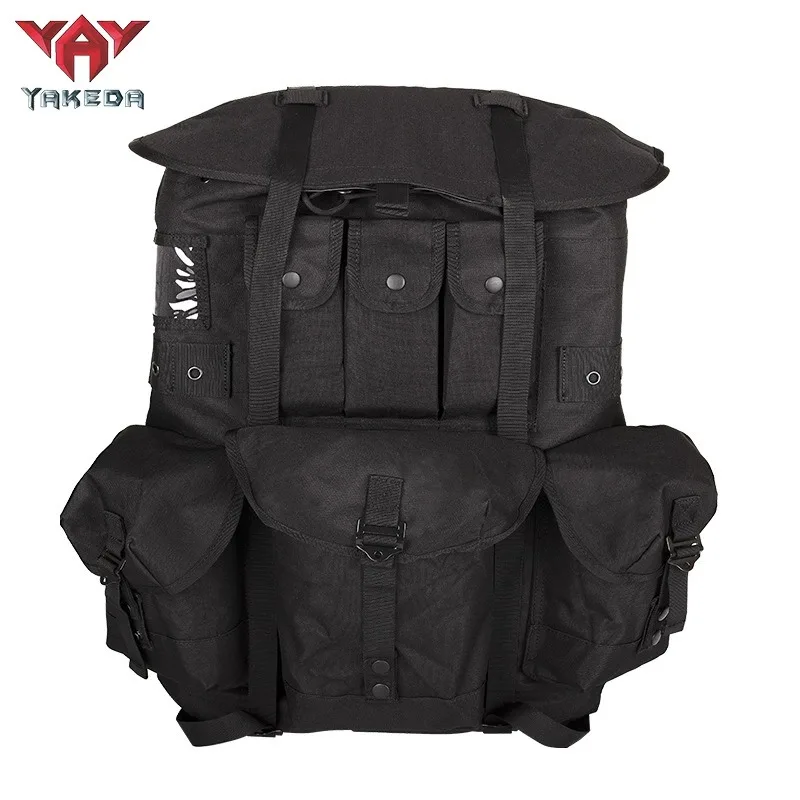 Paquete ALICE militar táctico Yakeda – Mochila con estructura metálica resistente para entrenamiento de combate al aire libre, senderismo y soporte de carga - imagen 5