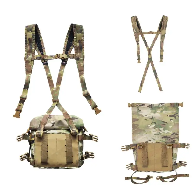 Kit de bolsa de expansión de aparejo de pecho LBV de estilo táctico SS para 34A, colgador de pecho táctico, bolsa de revista, bolsa de cintura de caza al aire libre - imagen 4