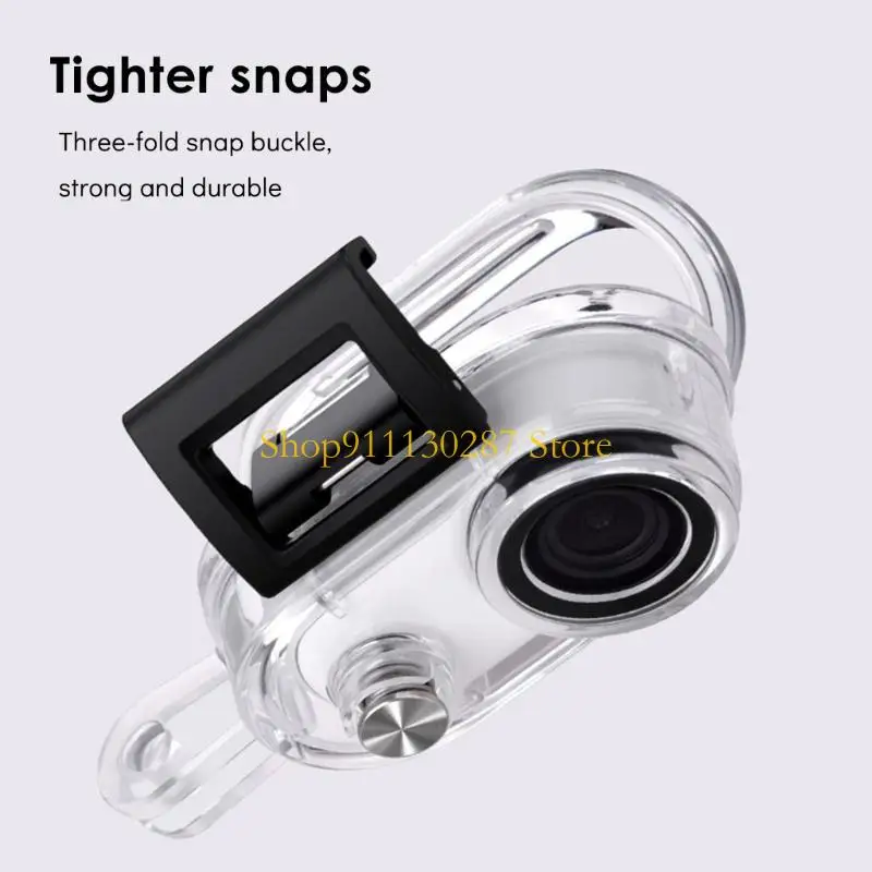 J1HC 60m Underwater Diving Housings For 360 GO 3 Waterproof Case Protective Box - imagen 5