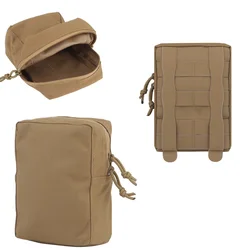 Bolsa MOLLE ligera con cremallera gran capacidad para caza y exterior