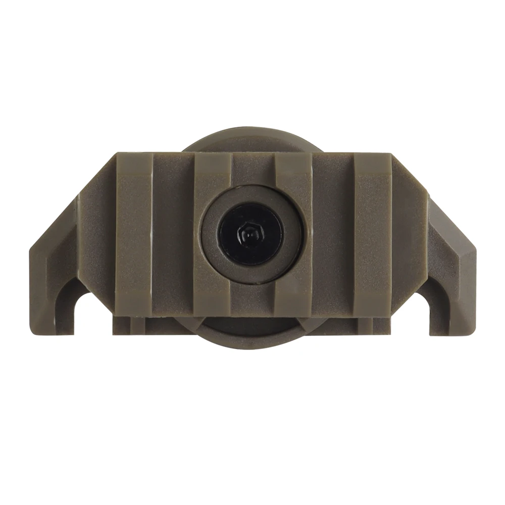 Adaptador de luz para casco OPHIDIANTAC (modelo TEAM WENDY) con riel de cola de milano compatible con ajustable para montaje de pistola de aire ligera para casco h - imagen 2