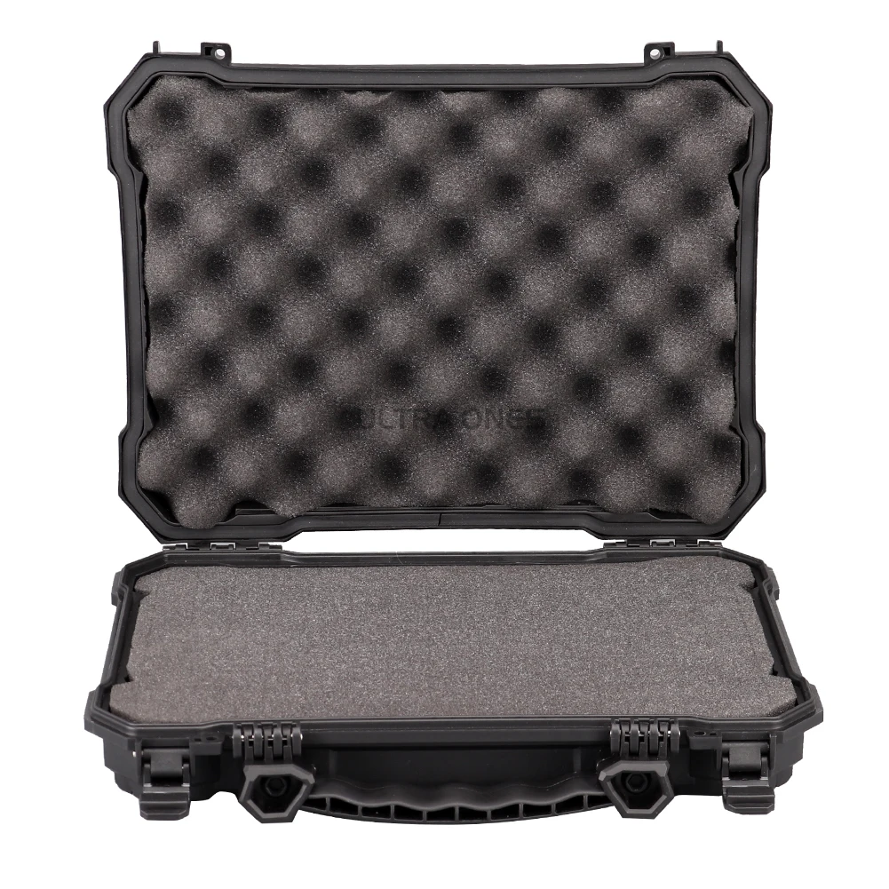 Estuche rígido portátil táctico para pistola, caja de herramientas de caza impermeable, funda protectora para cámara, caja de almacenamiento de equipo con relleno de espuma - imagen 5