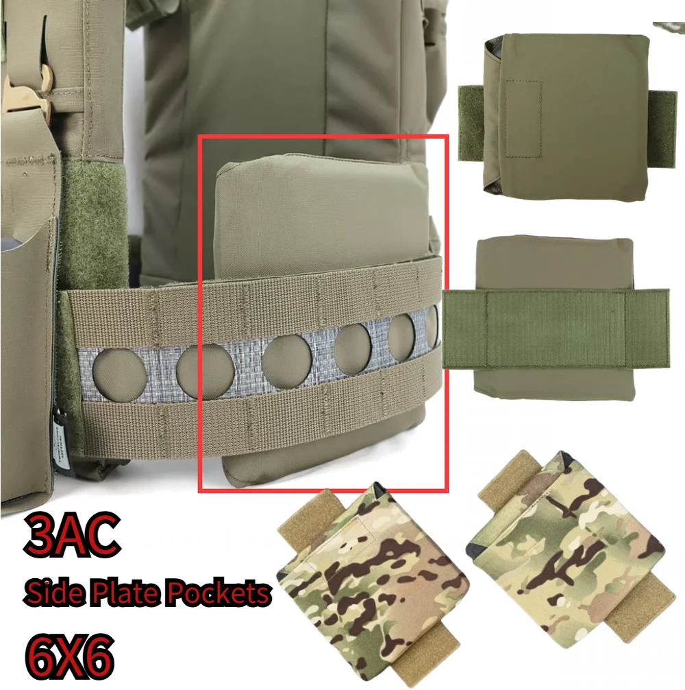 Bolsa lateral táctica con gancho para cinturón y bolsillos - imagen 2