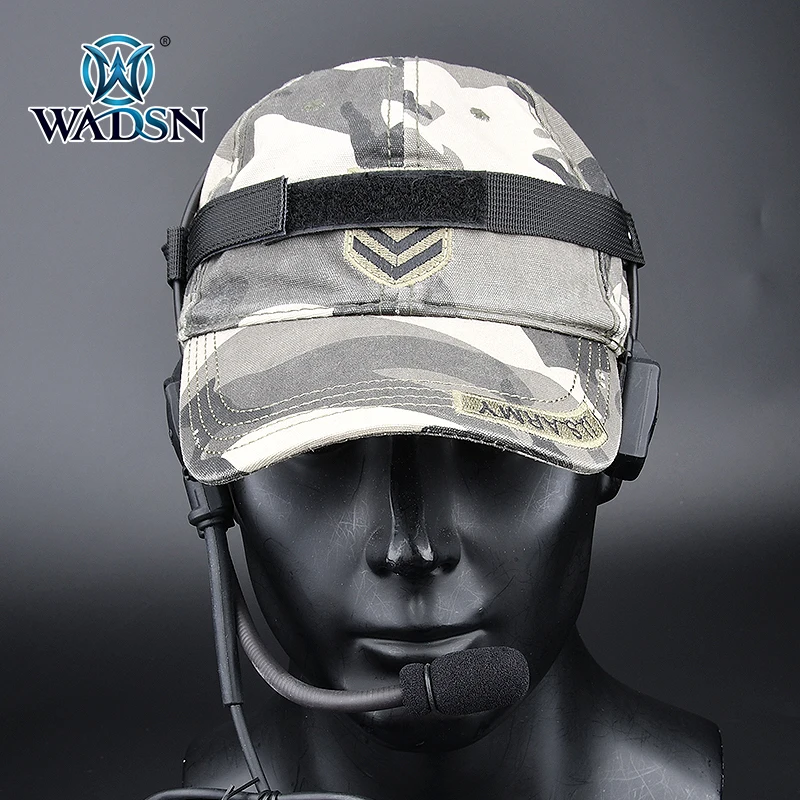 Auriculares de conducción de calavera de MH180-V, adaptador táctico Ptt, interruptor auriculares de comunicación Walkie-Talkie - imagen 5