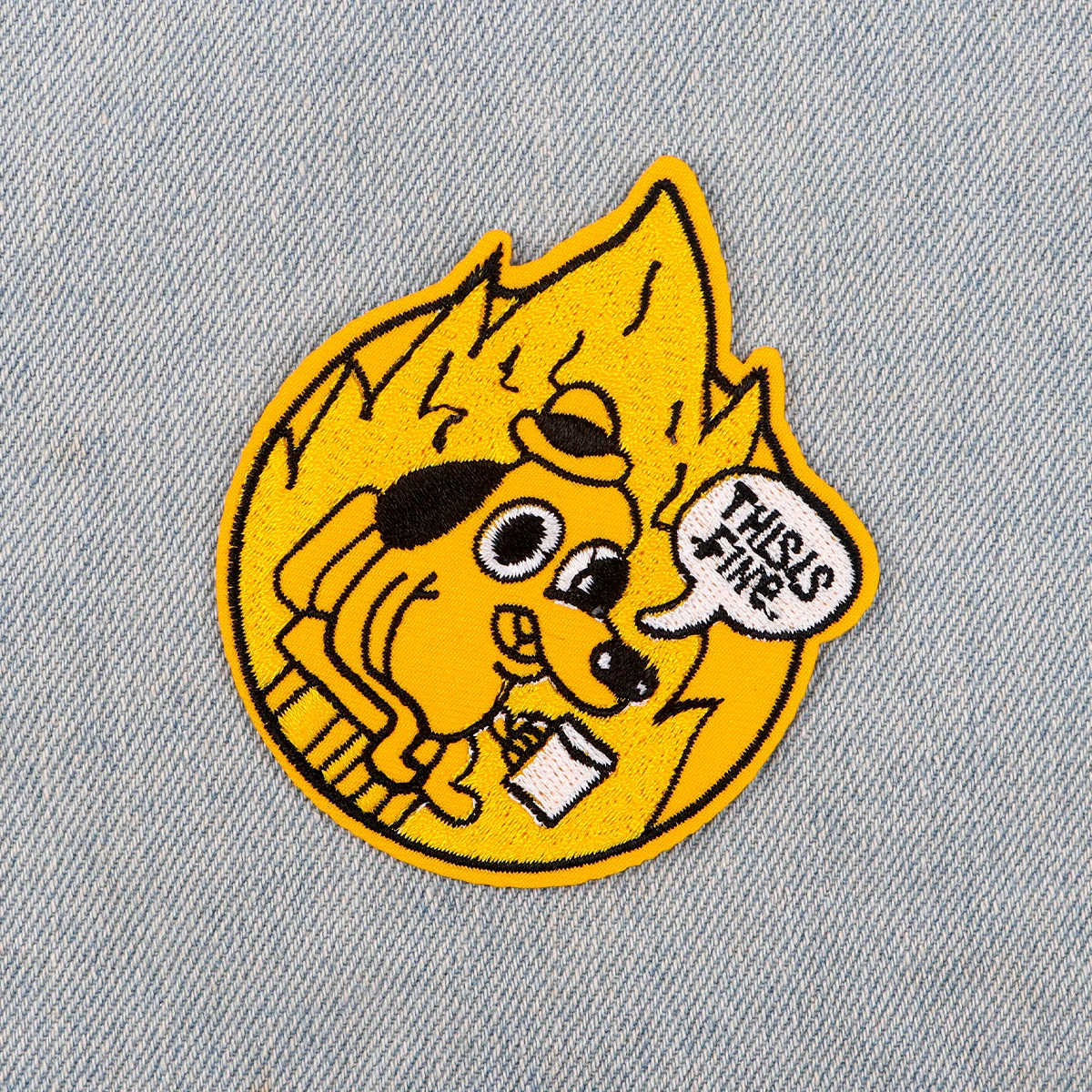 Parche bordado fino, parches divertidos para planchar con perros para ropa, parches termoadhesivos para ropa, insignias para coser DIY - imagen 4