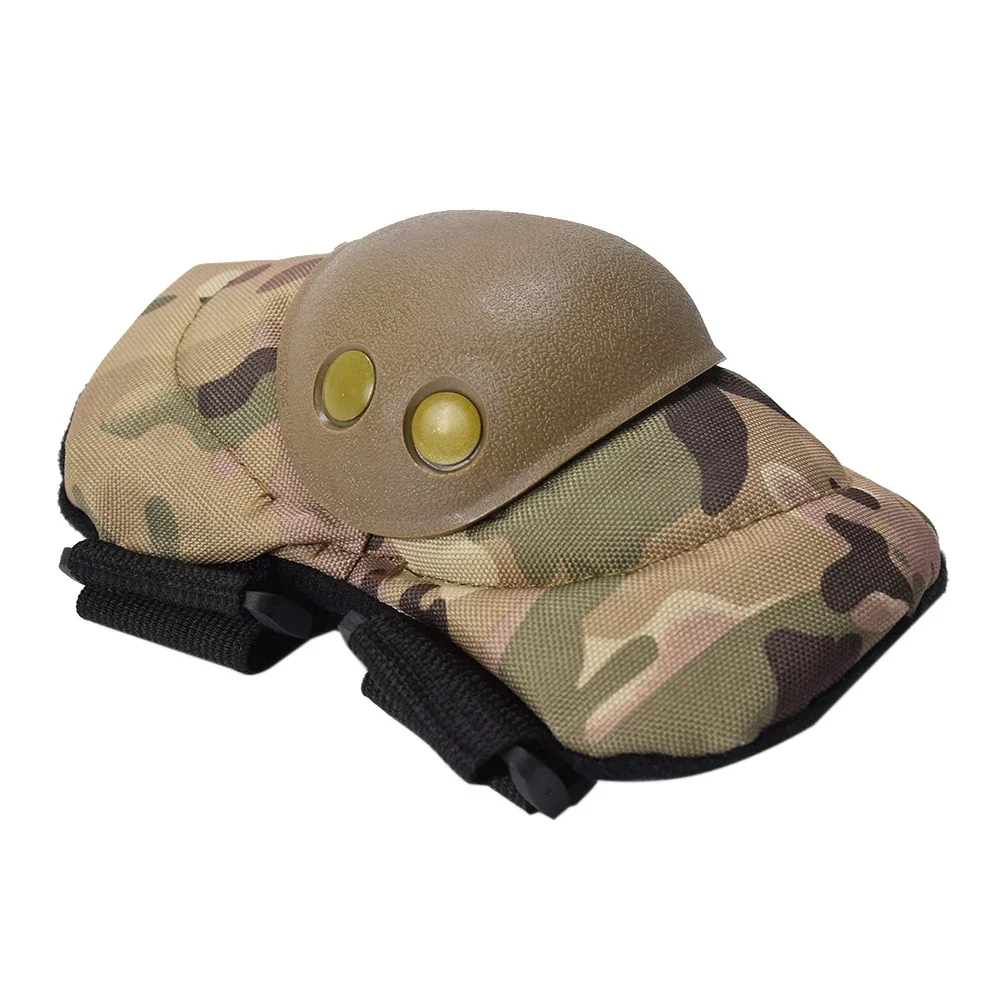 Rodillera táctica coderas CS Protector de ciclismo Airsoft caza Paintball deportes al aire libre rodillera protectora Camo equipo de seguridad - imagen 5