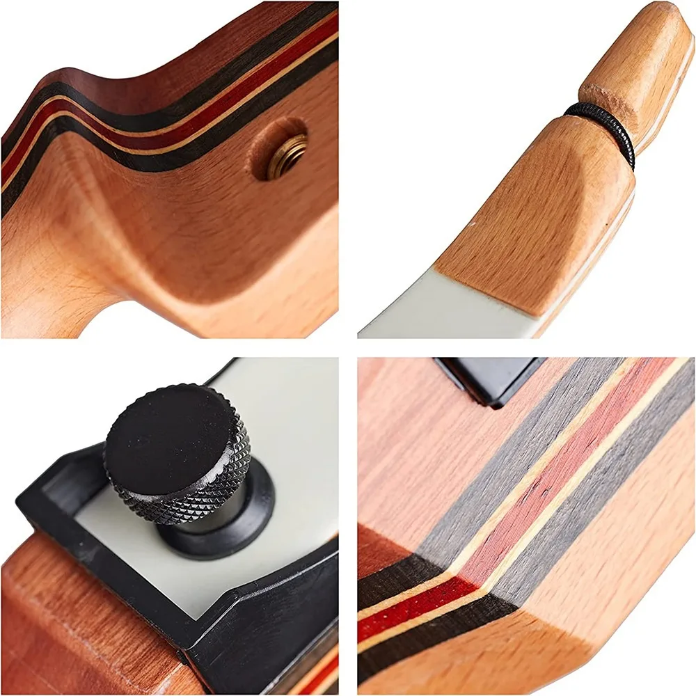 Arco recurvo de madera de 10-20 LBS y 48 pulgadas, mano derecha para niños y jóvenes, flechas de práctica de objetivo incluidas, entrenamiento de arco para principiantes - imagen 4