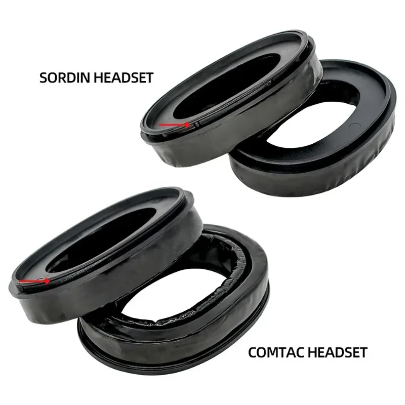 Orejeras de Gel, compatibles con MSA SORDIN, accesorios de repuesto para auriculares tácticos, orejeras de silicona - imagen 4