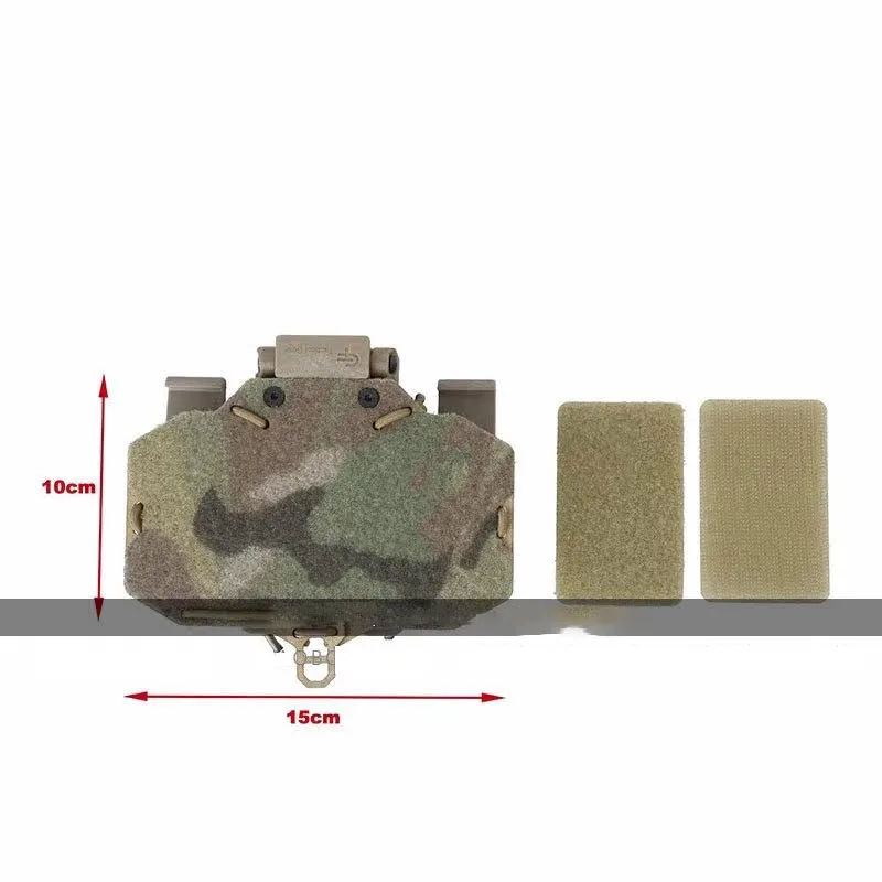 Soporte móvil táctico en Kydex para pecho y teléfono