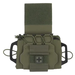 Kits IFAK de despliegue rápido táctico, bolsa médica para exteriores, bolsa de primeros auxilios Molle de liberación rápida, Camping, senderismo, supervivencia de emergencia EMT