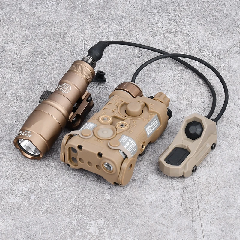 WADSN táctica NGAL rojo verde azul, indicador láser Surefir M300A, luz exploradora de caza con interruptor de Control Dual AXON, ajuste de 20MM - imagen 5