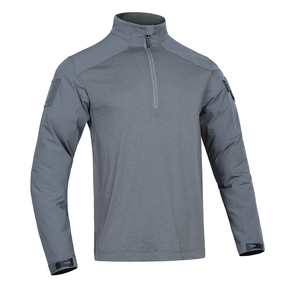 Emersongear-trajes de manga larga con etiqueta azul, camisas de combate, camisetas tácticas, camiseta de entrenamiento, camisetas para acampar y cazar - imagen 5