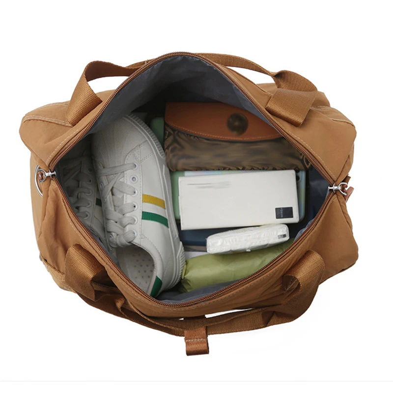 Bolsa de viaje para acampar, bolso cruzado deportivo para gimnasio, senderismo al aire libre, zapatos de Trekking, bolso de bolsillo, bolsa de almacenamiento para negocios y universitarios - imagen 2