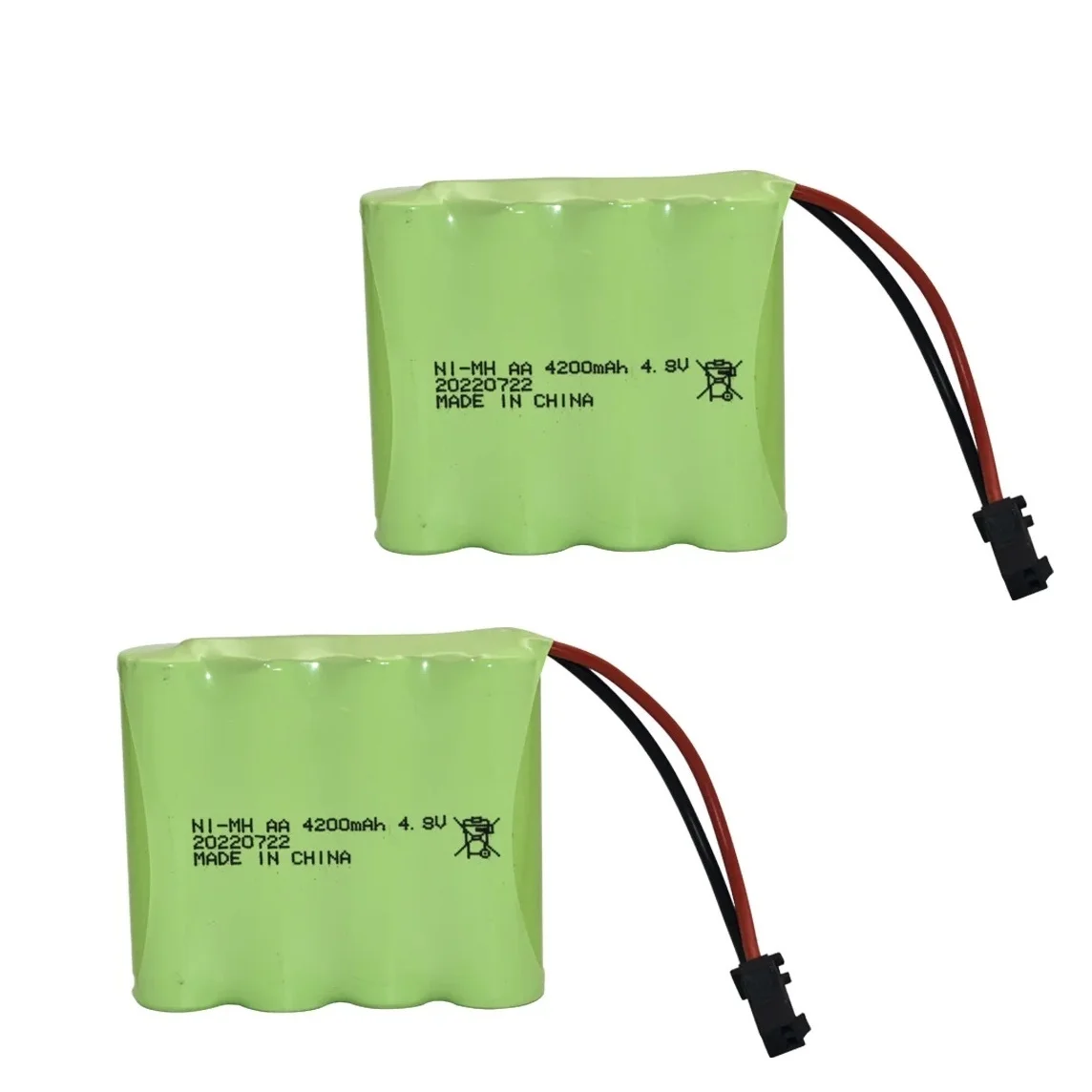 Batería Ni-MH AA 4.8V 4200mAh con conector SM – para juguetes RC - imagen 5