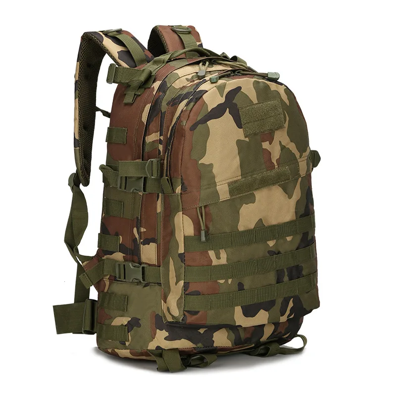Lawaia-mochila táctica 3D para exteriores, bolsa de camuflaje multifuncional de 45L para viaje y acampada - imagen 5