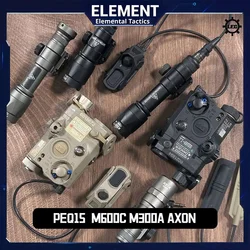 PEQ-15 luz táctica LED UHP punto rojo/verde e IR para armas