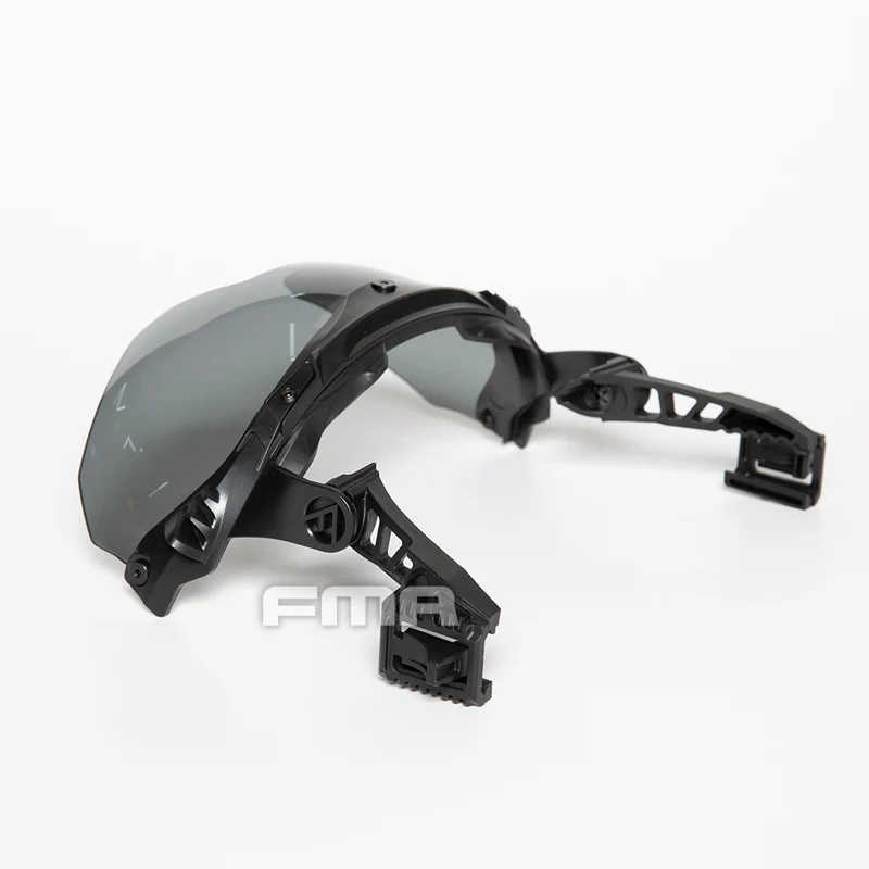 FMA Wendy casco riel abatible hacia arriba visera gafas de seguridad protección ocular seguridad táctica deporte al aire libre vidrio antiniebla TB1397 - imagen 4