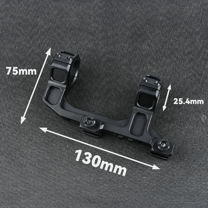 Soporte táctico GEISS voladizo de Metal, montaje de alcance de 25,4mm y 30mm, compatible con riel Picatinny de 20mm, Base de alcance para Rifle, accesorios ópticos de caza - imagen 4