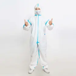 Mono Hazmat desechable EPI protección biológica antibacteriana