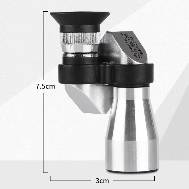 Telescopio Monocular portátil para exteriores, Mini Zoom de bolsillo HD 8x20, para caza, Camping, montañismo, caminata, observación de aves - imagen 5