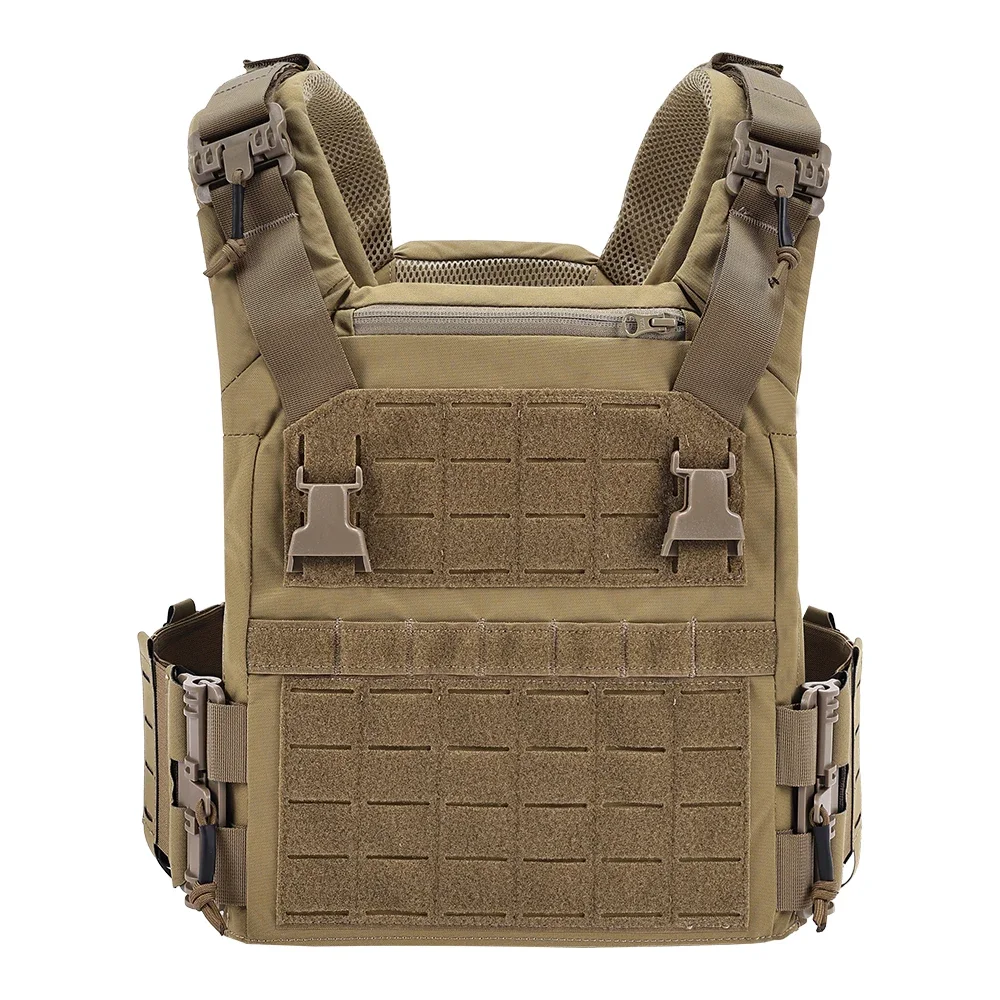 Chaleco táctico de caza 500D para exteriores, portador de placa MOLLE, faja de ajuste rápido CS Airsoft Agilite, equipo de combate, 3,0 - imagen 4