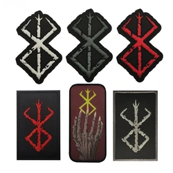 Parche bordado brújula vikinga Valknut runas nórdicas Odin Dios