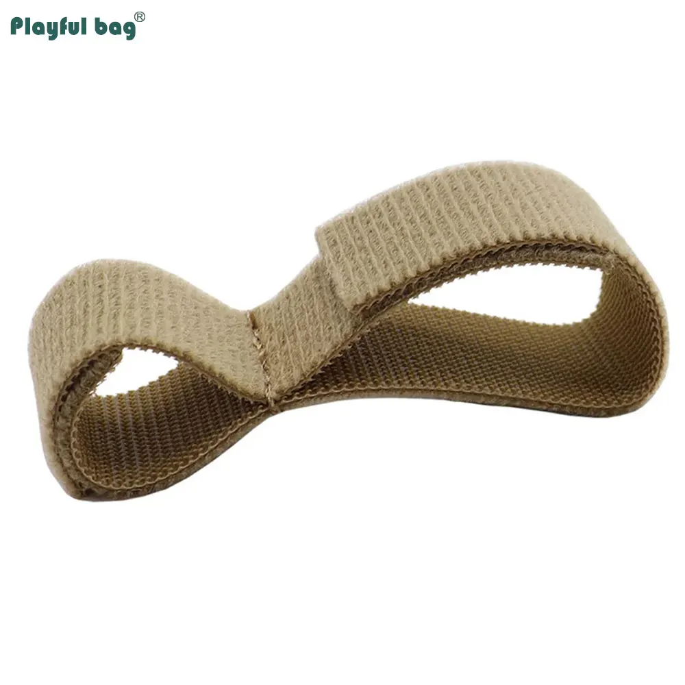 Juego de correas de accesorios para chaleco táctico para exteriores, correas de gestión de cables Molle, gestión de cables de comunicación AQB200, 6 uds. - imagen 5