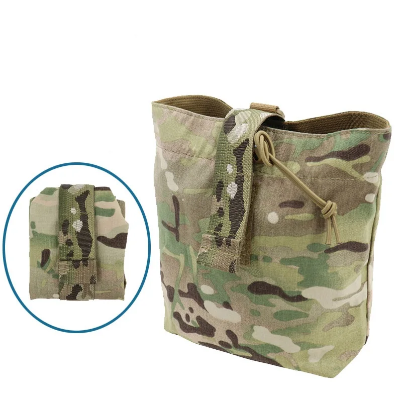 Bolsa de reciclaje plegable MTR para deportes al aire libre, bolsa de accesorios para cinturón - imagen 2