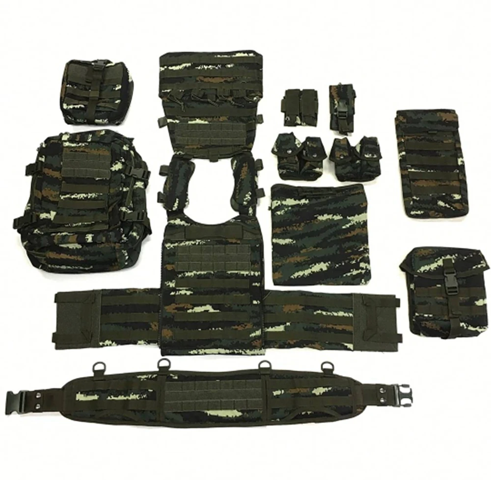 Chaleco para deportes al aire libre Equipo completo: Chaleco Cuerpo + Varios bolsos + Funda para la cintura - imagen 2