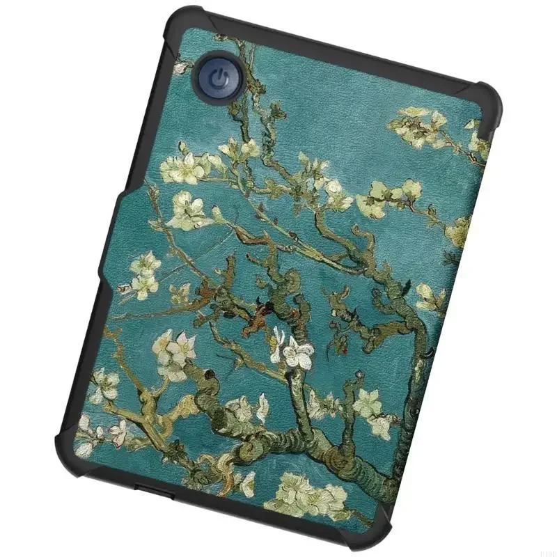 Funda silicona suave para Clara Color N365/N367 eReader, funda trasera Flexible silicona con función encendido y K1KF - imagen 4