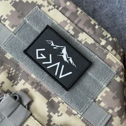 Parche God Is Greater de altos y bajos, moral táctica, parches de gancho y bucle impresos personalizados para ropa, pegatina de equipo militar
