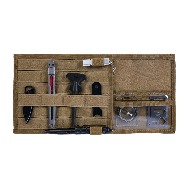 Soporte táctico para parasol de camión, organizador de Panel Molle grande, bolsa de almacenamiento para parasol de vehículo y coche - imagen 3