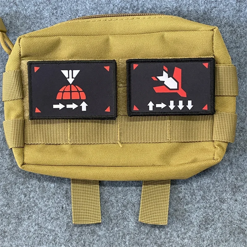 Hell Diver-parche con estampado creativo, pegatina divertida, insignias de moral táctica, gancho y lazo, apliques de brazalete para ropa, parches de mochila - imagen 2