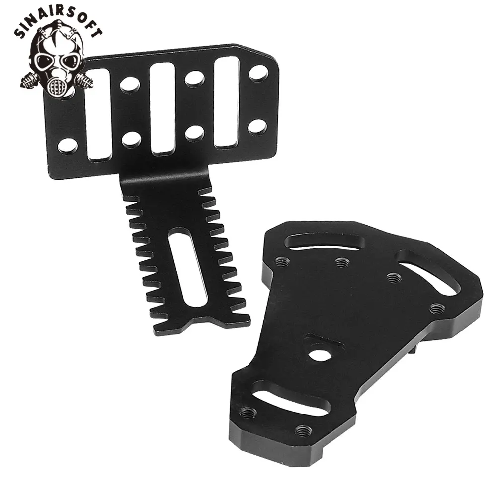 Adaptador de placa de funda táctica NCP2, placa de pistola negativa, versión 2, montaje ajustable, accesorios de pistola de mano de 3 agujeros - imagen 2