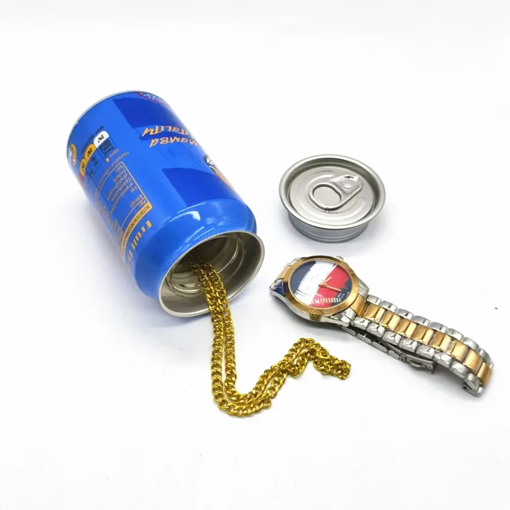 Caja de almacenamiento de dinero oculta, compartimentos secretos para joyería, llave, viaje, contenedor creativo, privacidad, portátil - imagen 4