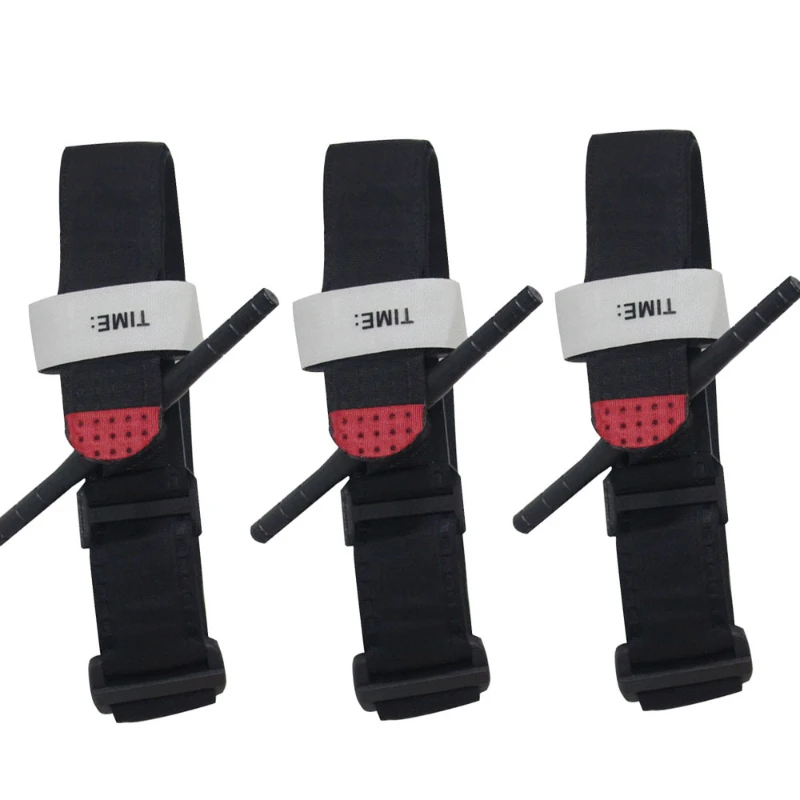 Torniquete de supervivencia al aire libre hemostasia rápida emergencia médica exploración militar táctica operación con una sola mano equipo de supervivencia