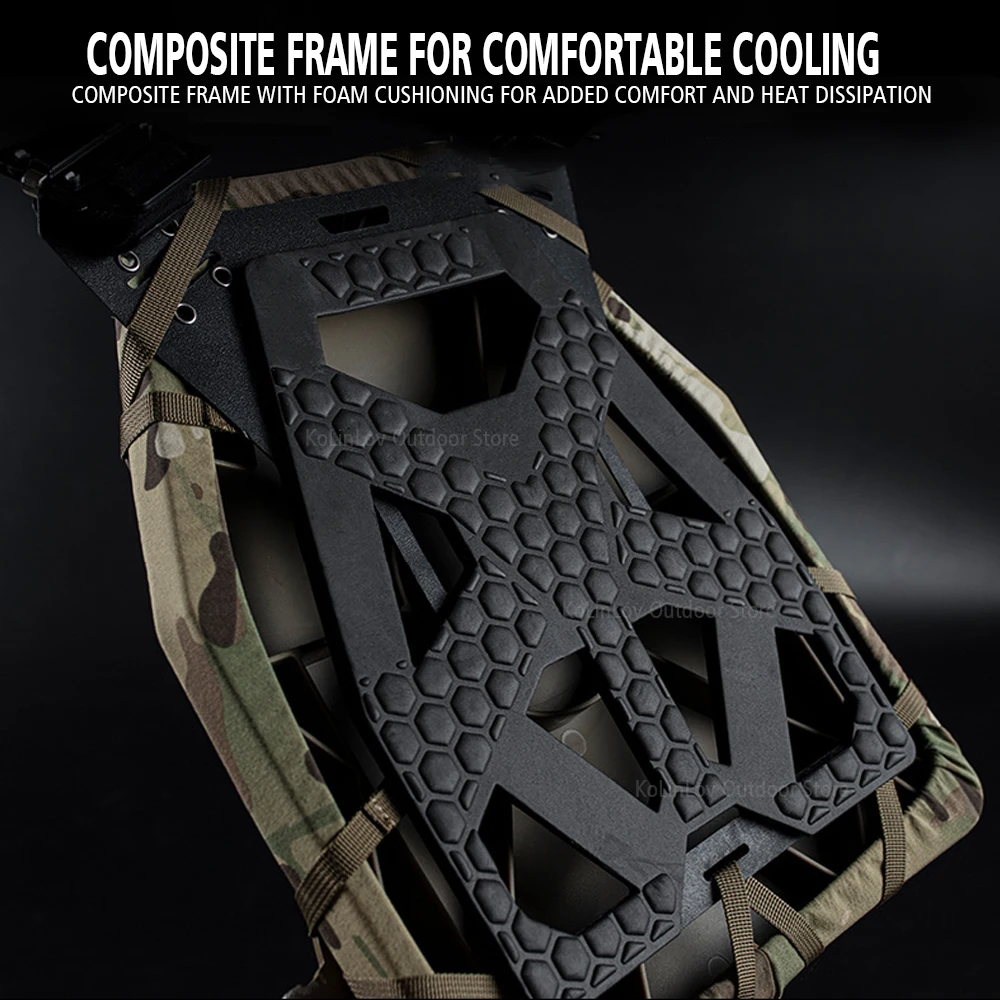 Detalle del tejido Cordura del chaleco