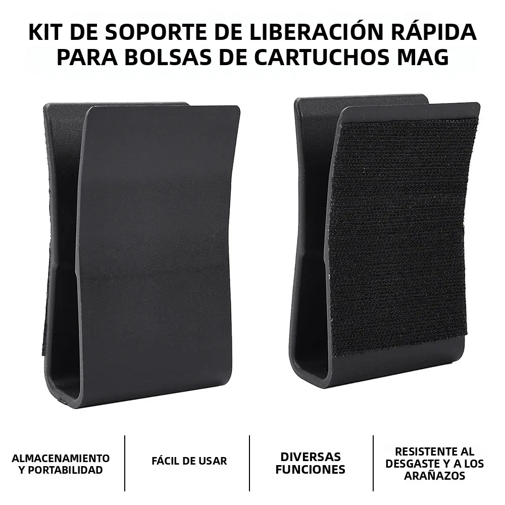 Portacargadores bandolera táctica de nailon para cargadores de rifle - imagen 4