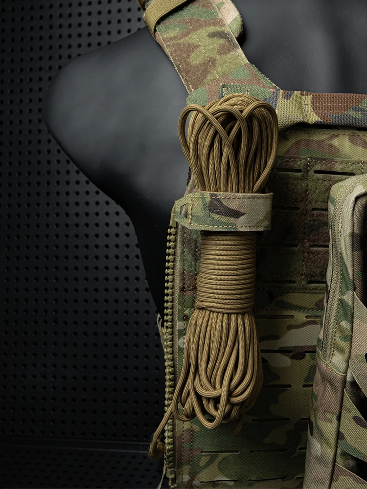 Guantes tácticos multiusos para exteriores, hebilla de cuerda de Montañismo - imagen 2