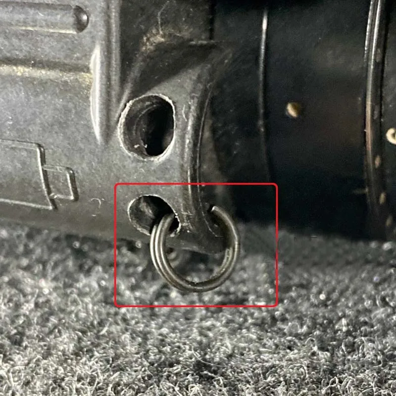 Instalación táctica del anillo del gancho de la cuerda elástica del dispositivo de visión nocturna ANVIS PVS14 1431