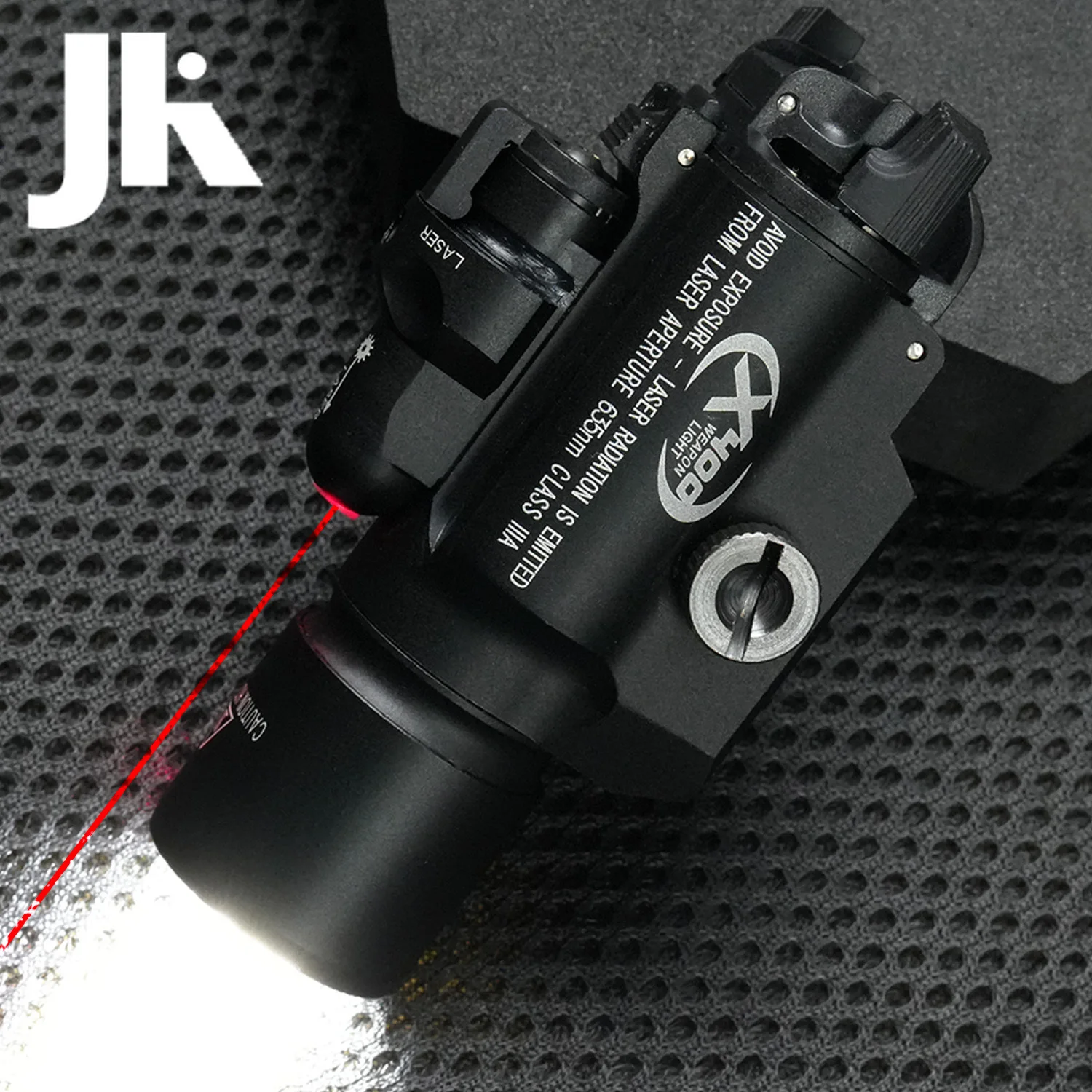 Linterna táctica X400V X400U X400 LED láser rojo blanco luz colgante de Metal constante/momentaria para riel de 21mm