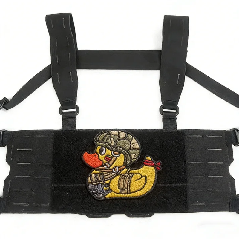 Parches de PVC y bordados 3D pato amarillo - Insignias para mochilas - imagen 2