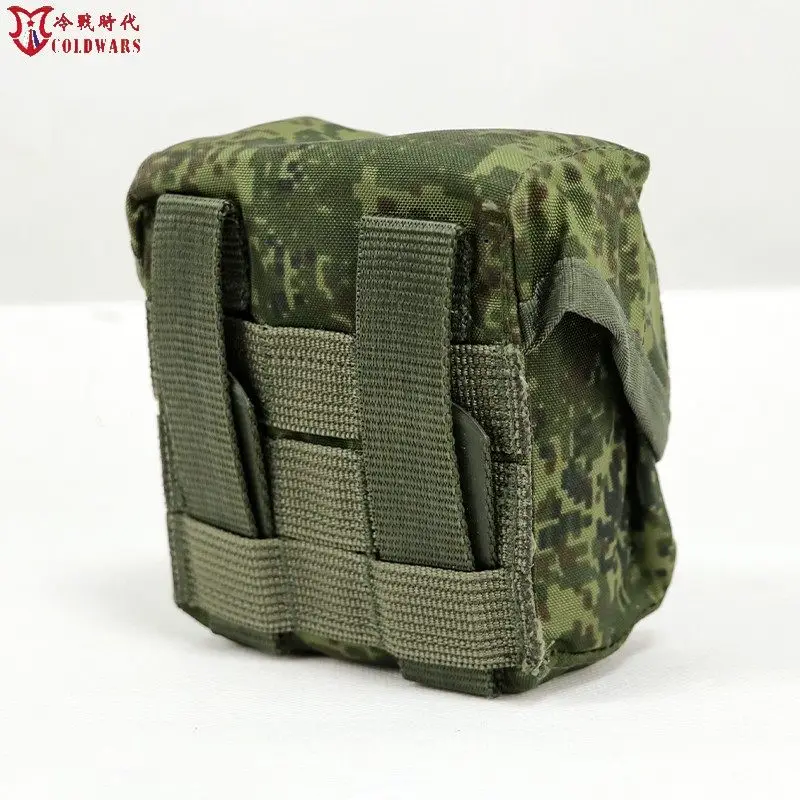 Bolsa de Primeros Auxilios Táctica Individual EMR 6sh117 Original Rusa con Dos Compartimentos Separados para Cinturón o Chaleco de Combate - imagen 4