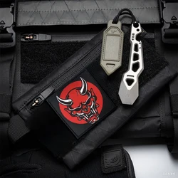 Parche táctico Devil gancho y bucle – Insignia militar de moral
