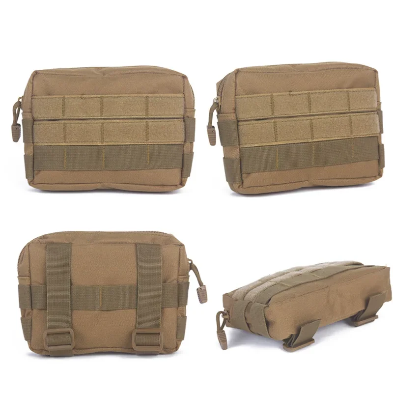Riñonera táctica del ejército Molle Airsoft, bolsa de utilidad militar EDC, chaleco de caza, herramienta del ejército al aire libre, bolsa para revistas, bolsa para teléfono - imagen 3