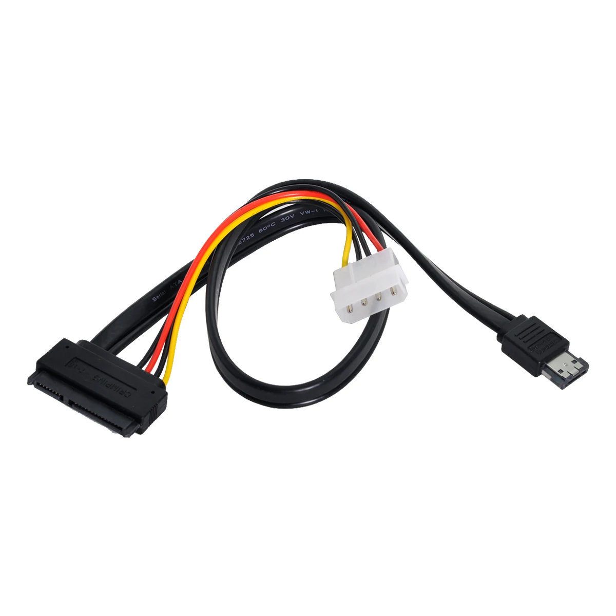 Chenyang CYDZ Power eSATA Combo a SATA 22pin IDE 5V 12V para 3 5 "2 5" Cable de disco duro 50cm - imagen 4