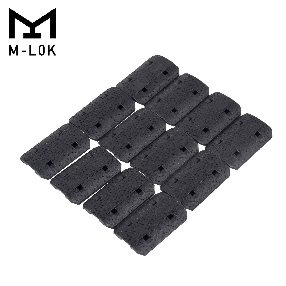 Kit de cubierta de riel de MAGPUL M-LOK táctico, armas de Airsoft, Protector de mano MLOK con soporte de orificio giratorio para eslinga, parada de caza para Rifle - imagen 3