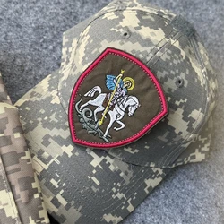 George Victor Save and Save Patch Tactical Morale Badge Embroidered Hook & Loop Patches Tactical Military Army Backpack Sticker